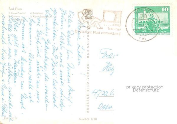 Bad Elster Haus Parsifal Kurhaus Moritzquelle Bade – Bild 2
