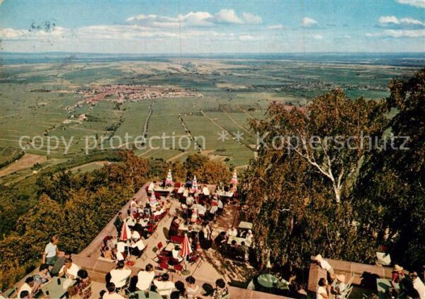 Edenkoben Blick von der Rietburg