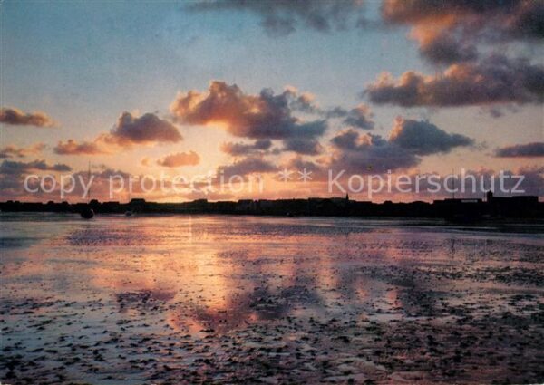 Insel Juist Sonnenuntergang