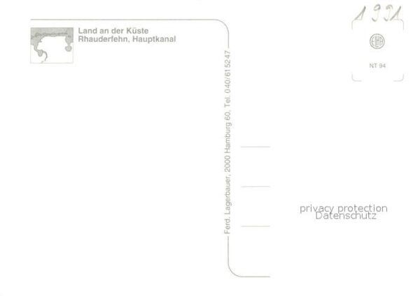 Rhauderfehn Hauptkanal Brücke – Bild 2