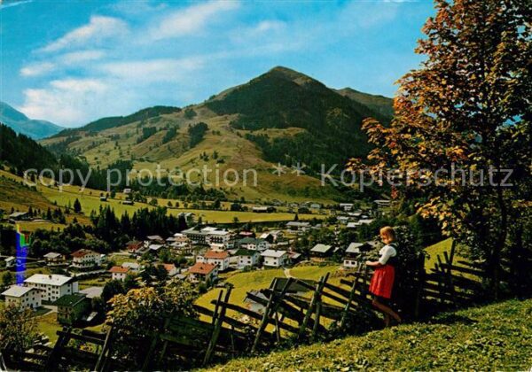 Hinterglemm Saalbach mit Zwölferkogel