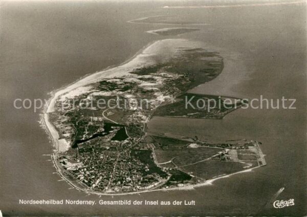 Norderney Nordseebad Fliegeraufnahme
