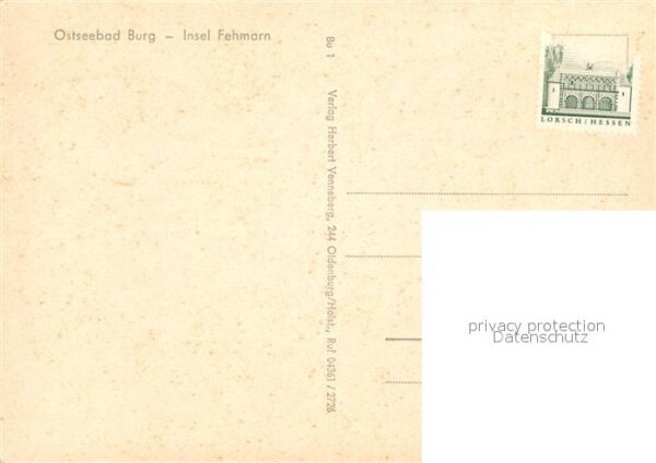 Burg Fehmarn Dorfmotiv – Bild 2