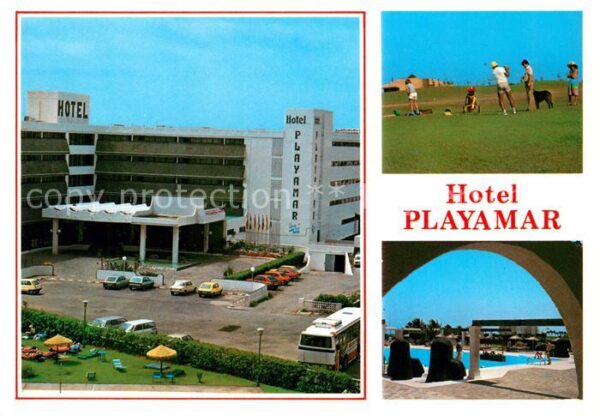 Roquetas de Mar Hotel Playamar Golfplatz Swimmingpool