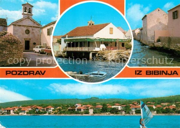 Bibinje Kirche Teilansichten Panorama