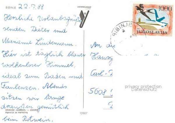 Bibinje Kirche Teilansichten Panorama – Bild 2