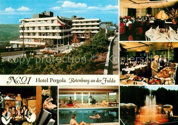Rotenburg Fulda Hotel Pergola Gasträume Musiker Hallenb