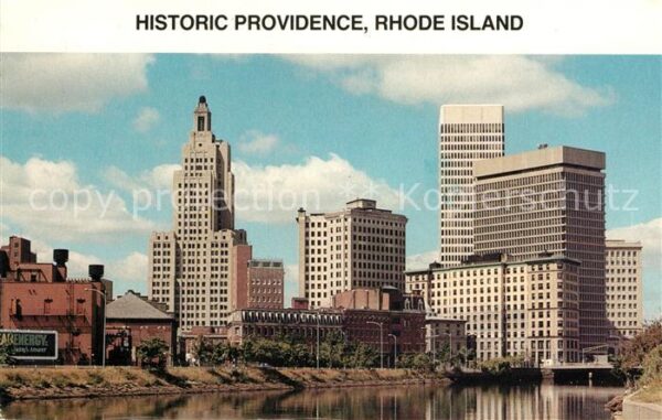 Providence Rhode Island Downtown Skyscrapers