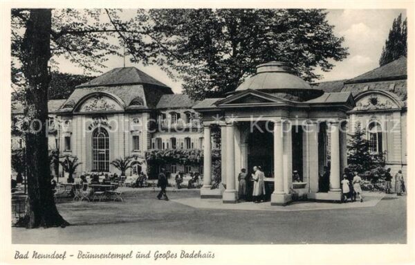 Bad Nenndorf Brunnentempel und Grosses Badehaus