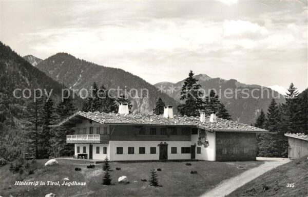 Hinterriss Tirol Jagdhaus Alpenblick