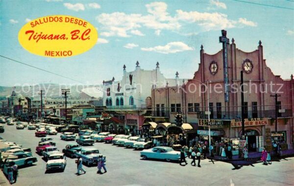 Tijuana Avenida Revolucion Main Street
