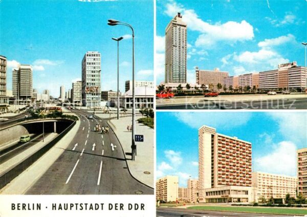 Berlin Autotunnel Alexanderplatz Interhotel St