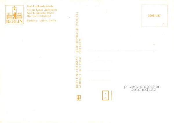Berlin Karl Liebknecht Strasse – Bild 2