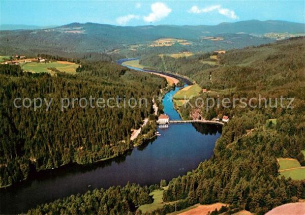 Hoellensteinsee Kraftwerk Naturpark Bayerischer Wald Fl