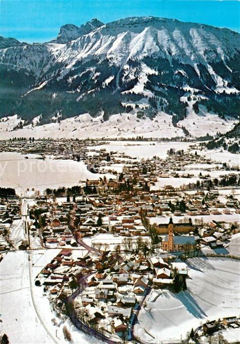 Pfronten Wintersportplatz mit Aggenstein Breiten