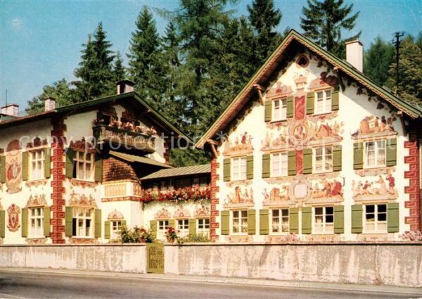 Oberammergau Passionsspielort Hänsl und Gretl Heim F