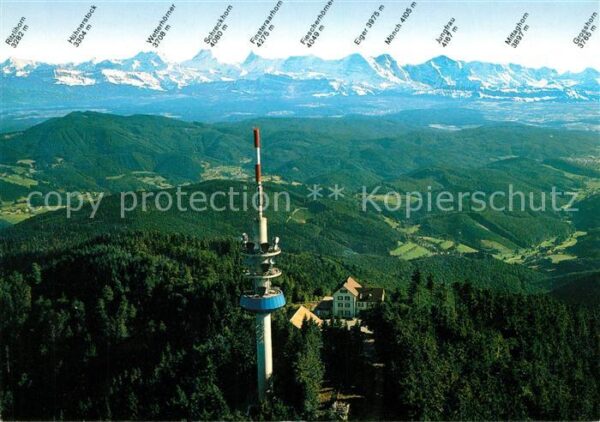 Badenweiler Berghotel Hochblauen Sender Schwarzwald