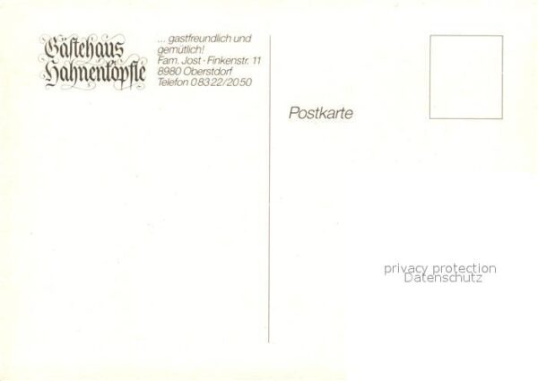 Oberstdorf Gästehaus Hahnenköpfle – Bild 2