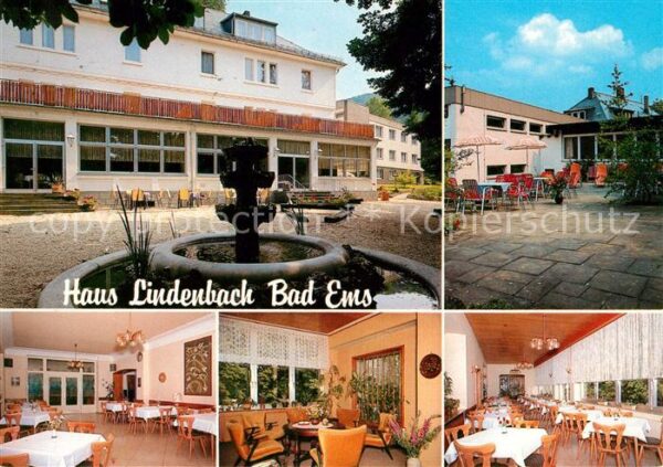Bad Ems Bundesbahn Sozialwerk Eisenbahner Erhol