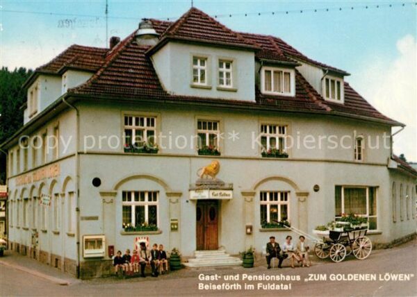 Beisefoerth Gasthaus Pensionshaus Zum Goldenen Löwe