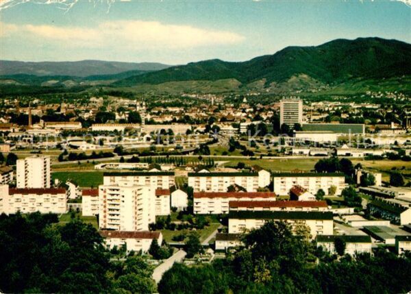 Offenburg mit OT Albersbösch Fliegeraufnahme