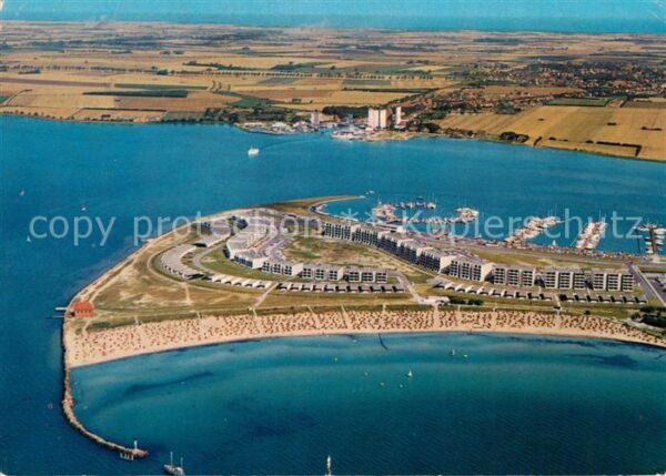 Burg Fehmarn Ostseebad Fliegeraufnahme
