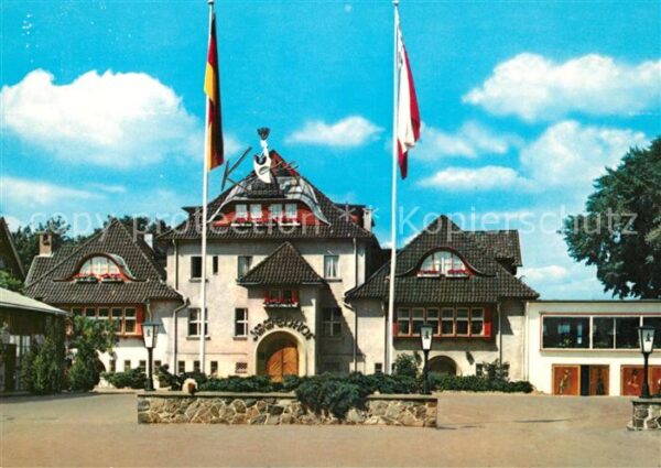 Niendorf Ostseebad Cafe Keese Ball Paradox Immenhof Fahnen
