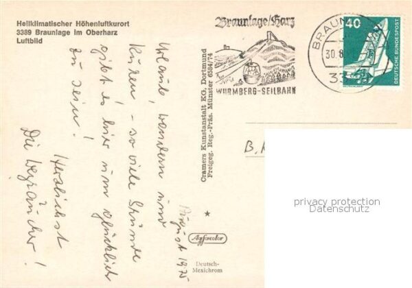 Braunlage Heilklimatischer Höhenluftkurort Fliege – Bild 2