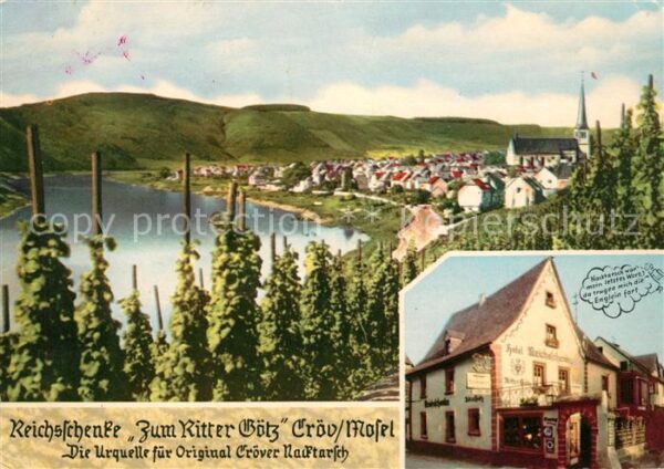 Kroev Mosel Reichsschenke Zum Ritter Götz Weinberge