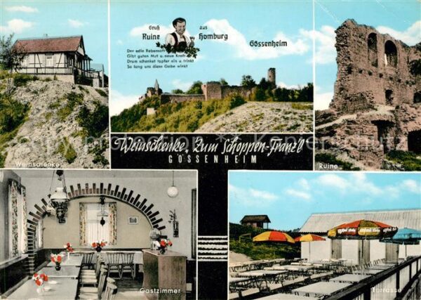 Goessenheim Weinschenke Zum Schoppen Franz Ruine Ho