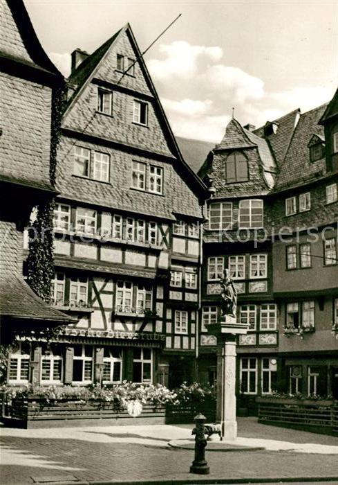 Frankfurt Main wie es war Roseneck Denkmal Fachwerkhäu