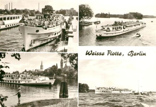 Berlin Weisse Flotte Ausflugsdampfer