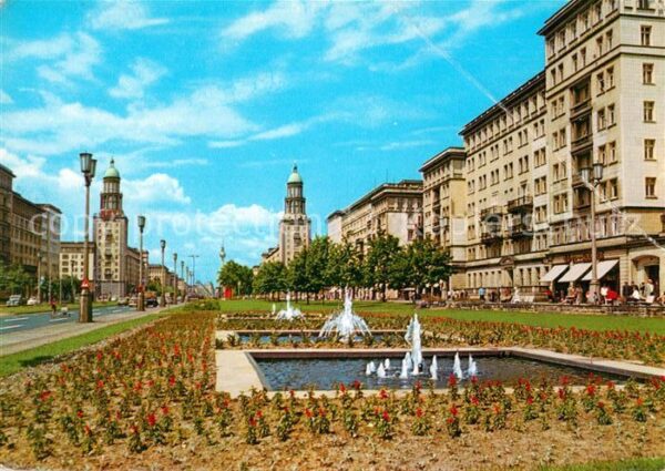 Berlin Frankfurter Allee Wasserspiele Hauptsta