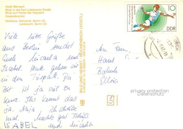 Berlin Hotel Metropol Karl Liebknecht Strasse – Bild 2