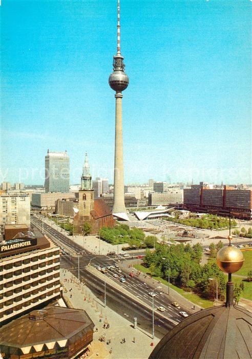 Berlin Blick vom Dom Fernsehturm Hauptstadt de