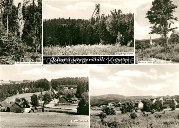 Johanngeorgenstadt Teufelsstein Steinbachtal Erzgebirgssch