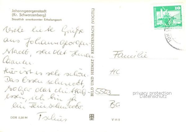 Johanngeorgenstadt Teufelsstein Steinbachtal Erzgebirgssch – Bild 2