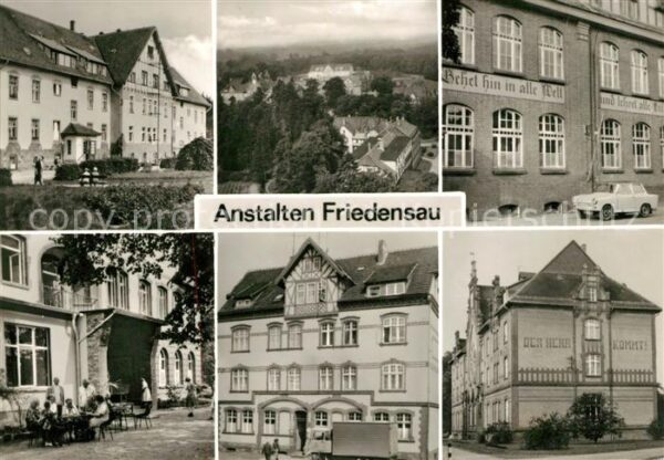 Friedensau Anstalten Altersheim Schule Erholungshe
