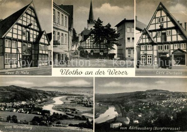 Vlotho Haus Dr Malz Stadtmitte Cafe Sturhann P