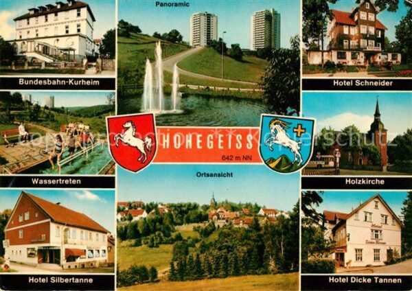Hohegeiss Harz Bundesbahn Kurheim Panoramic Hotels Was