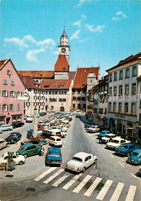Ueberlingen Bodensee Hofstatt Rathaus Münster Altstadt