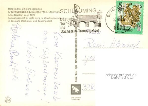 Schladming Obersteiermark Altes Stadttor – Bild 2