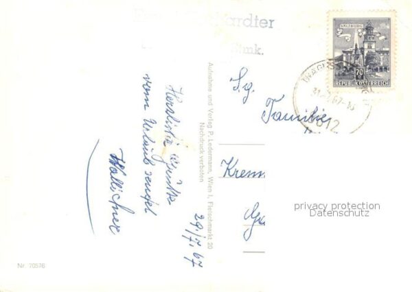 Oberort Tragoess Ortsansicht mit Kirche Grüner See Alpen – Bild 2