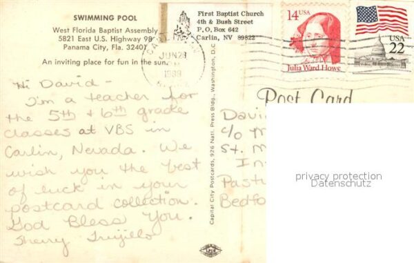 Panama City Florida Swimming Pool – Bild 2