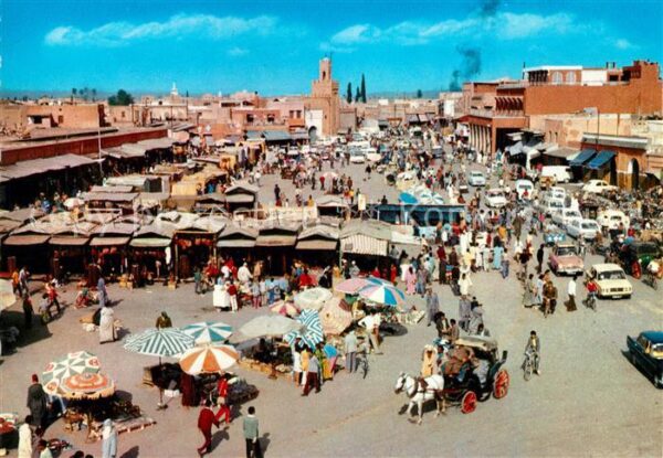 Marrakech Marrakesch Place Djamaa Lafnaa