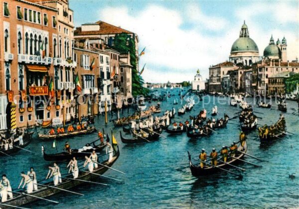 Venezia Venedig Canale Grande La Regata