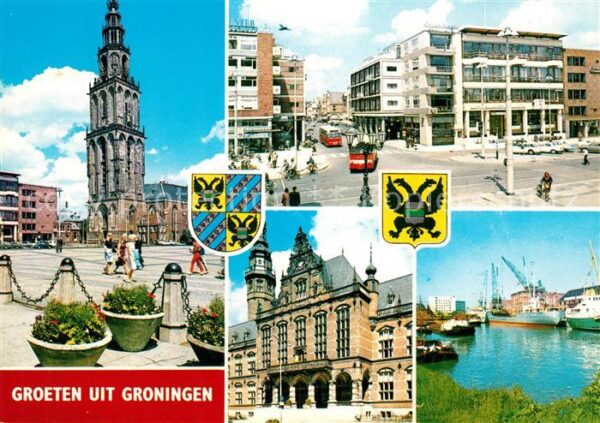 Groningen Rathaus Hafen