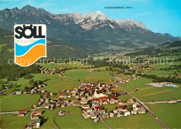 Soell Tirol Fliegeraufnahme