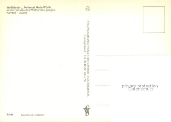 Maria Woerth Woerthersee Fliegeraufnahme – Bild 2