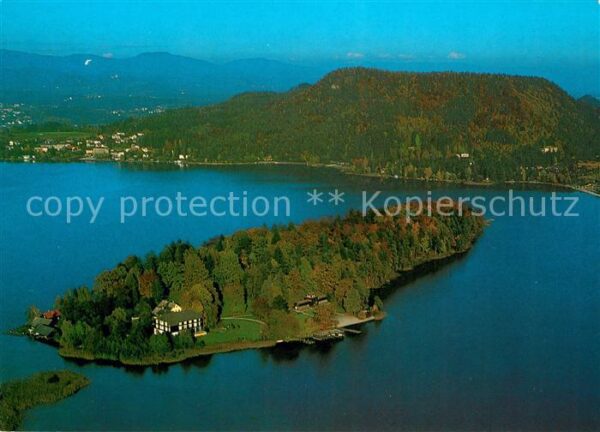 Faakersee Fliegeraufnahme